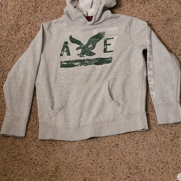 American Eagle thick heavy fleece boyfriend hoodie - Picture 3 of 8